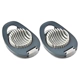 2 tagliauova manuale tagliauova multifunzione con filo in acciaio inox separatore uova per...