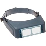 [ドネガンオプティカル]Donegan Optical Donegan OptiVISOR Headband Magnifier, 2X Magnification Glass Lens Plate, 10 Focal [並行輸入品]