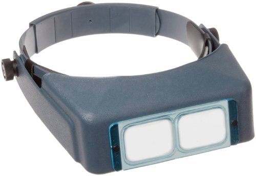 Donegan DA-10 OptiVisor Headband Magnifier, 3.5x Magnification, 4" Focal Length by Donegan Optical - Used condition - US$31.67