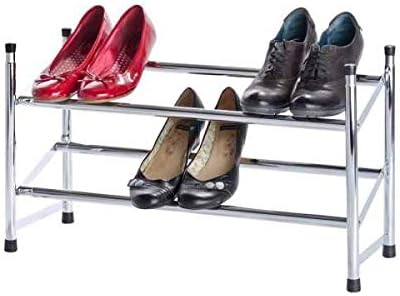 Miniatura 7 de Wenko Zapatero extensible, Cromo, Plata