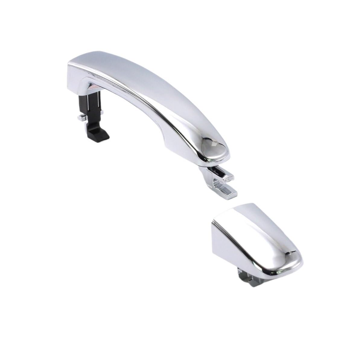 BIKKJBK Car Vehicle Door Handle Outer Exterior Door Handle with Cap for Ra&nger for Everest T6 T7 for BT50 2012-2020 CAR