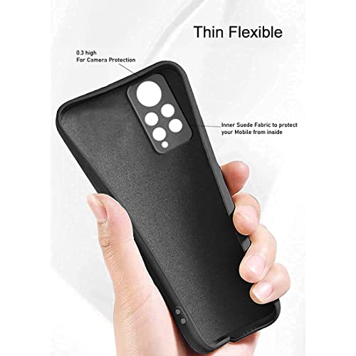 Image of Amazon Brand- Solimo Basic Case for Redmi Note 11 Pro 4G - Black