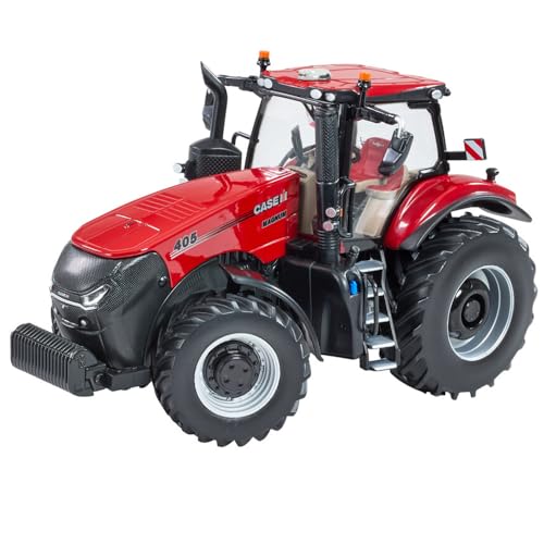 Britains, Case Magnum 405 Tracteur Miniature, Réplique Agricole Échelle 1:32, Jouet Métal Résistant, Direction Mobile Et Attelage Fonctionnel, Compatible...