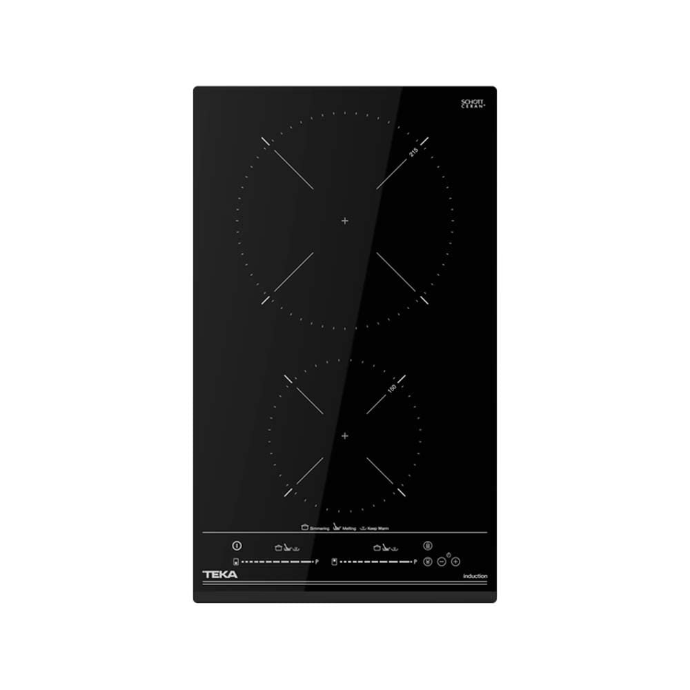 TEKA Placa Modular de Inducción 30 cm, 2 Zonas, Touch Control Multislider, Power Plus, Stop & Go, Modo Silencio, Modelo IZC 32310 MSP