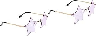 2 Pçs Óculos De Sol Pentagrama Adereços De Halloween Adereços De Baile Óculos De Sol Roxos Óculos De Sol Engraçados Adereços De Óculos De Sol Infantis Lembrancinhas De Festa