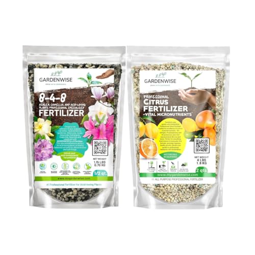 Fertilizante ácido Gardenwise 8-4-8 para azaleas y cítricos 2 Quart miniatura 1