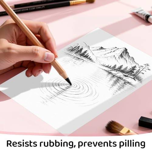 84 Sheets Watercolor Paper 5x7, 110lb/230gsm Cold Press Watercolor Paper — view 5