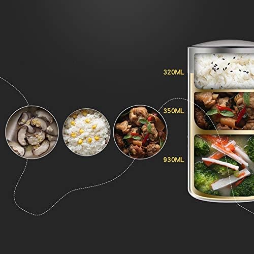 Vacuum Insulated Lunch Box Household Food Insulation Tank Large Capacity 304 Stainless Steel