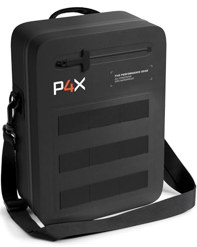 Waterproof Molle Pouch - Attach to Backpacks & Belts - Ideal EDC Pouch Organizer for Medical Gear, Flashlight, Firestarter, Phones and More - Rugged Carrier for Outdoor Travel & Adventure