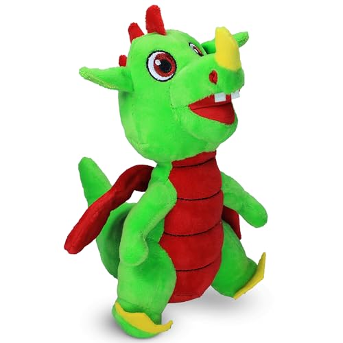 Peluche Dragón Verde San Jordi 20 cm – Suave y Adorable Compañero de Aventuras, Animal Dragon Peluche Dragón Verde San Jordi 20 cm – Suave y Adorable Compañero de Aventuras, Animal Dragon