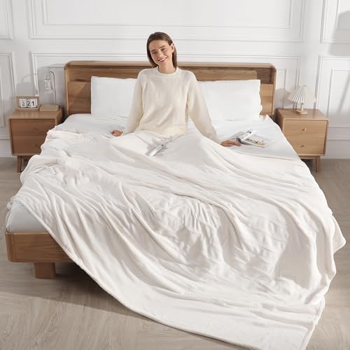 King Size Electric Blanket Dual Control Heated Blanket - Soft