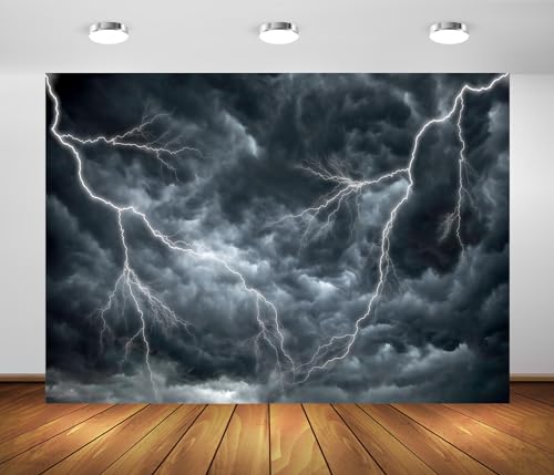 BELECO Fondo Fotográfico 8x6ft Tormenta miniatura 2