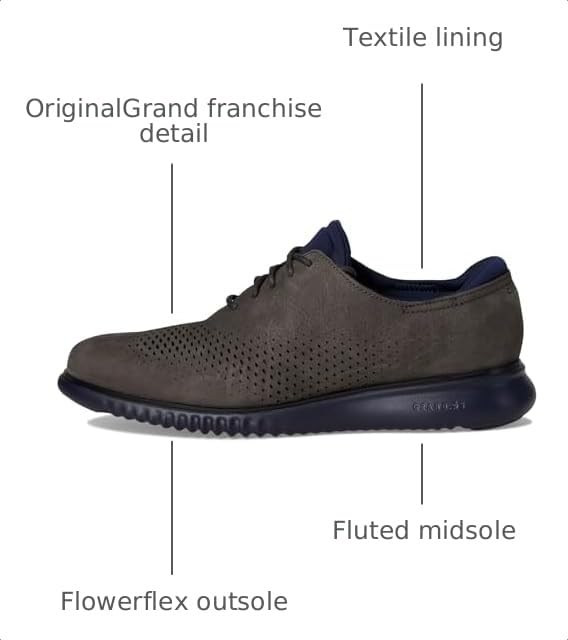 Image of Cole Haan Men's 2.Zerogrand Laser Wingtip Oxfords