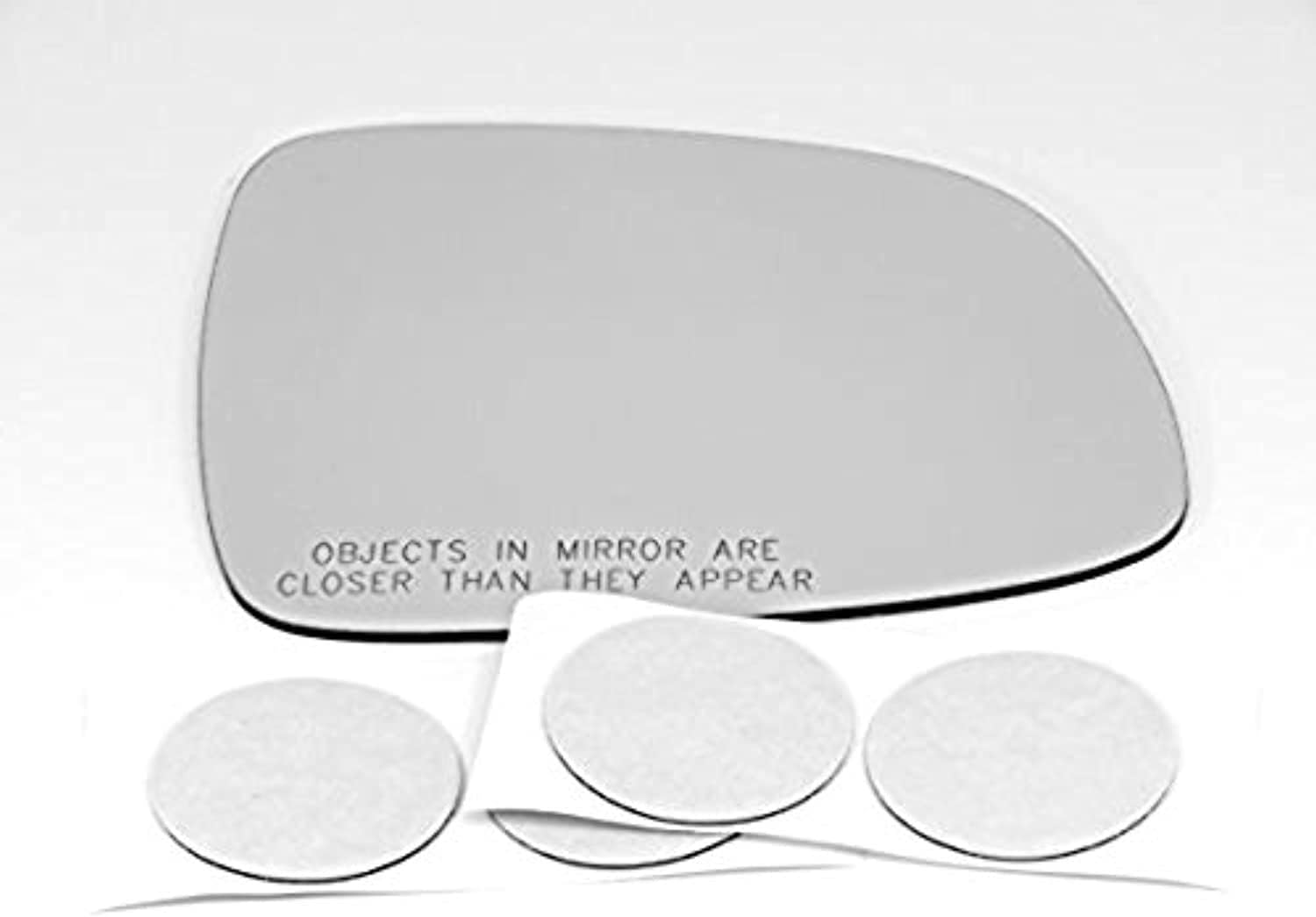 Fits 07-12 Sz Sx4 Right Pass Convex Replacement Mirror Glass Lens w/Adhesive