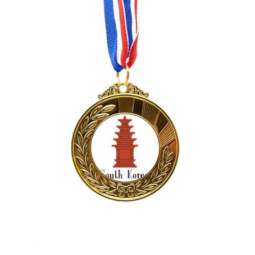 Medalla primer lugar de la torre coreana para evitar premios comunes