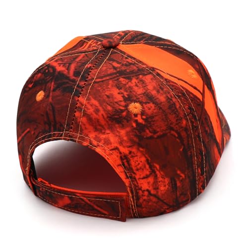 Image of Deer Hunting Camouflage Hats Embroidery Adjustable Fishing Baseball Cap