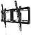 Amazon Basics Tilt TV Wall Mount with Horizontal Post Installation Leveling for 32 to 86 inch TVs, Black