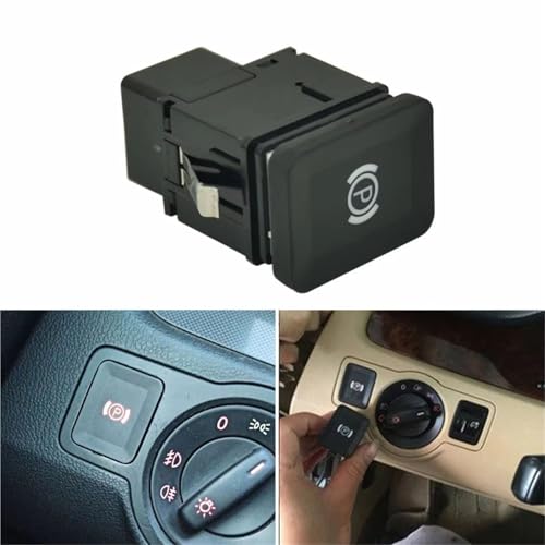 Interruptor de Freno de Mano para VW Passat B6 Botón de Estacionamiento 2006-2011 3C0927225C 2