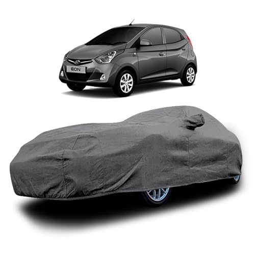 Image of Heavy-Duty Car Cover for Compatible with Hyundai Eon (2011 to 2025 All Models) Deluxe Car Protection Cover - Waterproof & UV-Resistant All-Season Exterior Protection