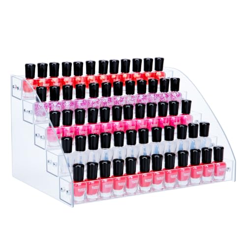 Five Tier Nail Polish and Bottle Rack