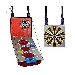 Up To 40% OFF Majik 2 in 1 Over The Door Bean Bag Toss and Dartboard