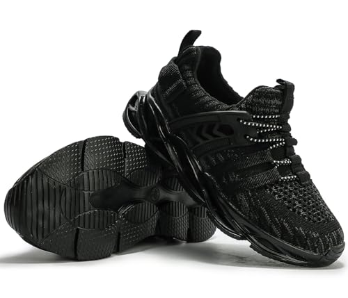 Image of DADAWEN Boys Girls Sneakers Kids Lightweight Breathable Tennis Shoes Strap Running Athletic Shoes for Toddler /Little Kid /Big Kid