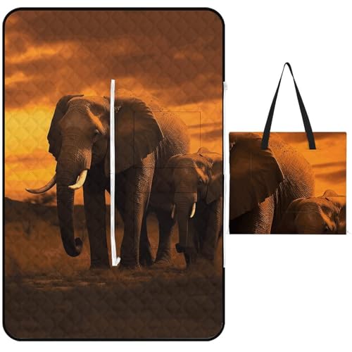 Couverture de pique-nique imperméable grand format pliable pour le camping