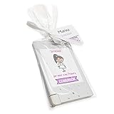 VITAMOVIL Batería Externa Regalo para Invitados Comunión - Cargador/Powerbank - Válida para Todos los móviles: Android, iPhone y USB-C. Detalle Original y Práctico - Modelo Gracias Chica M