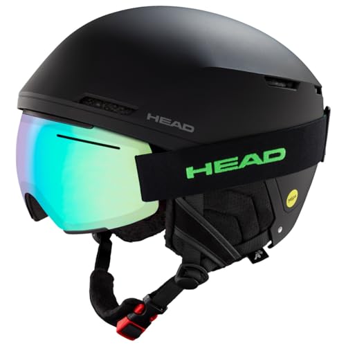 HEAD Adult Compact Evo MIPS kaski narciarskie i snowboardowe, czarny, M/L