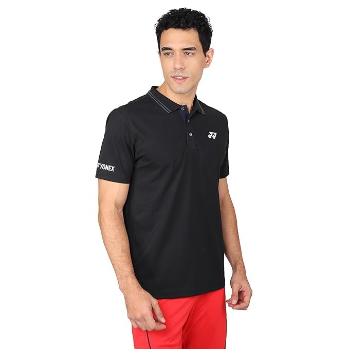 Image of YONEX Junior Polo-Tshirt 2417JR|Badminton |Tennis |Squash |Tru Air Lite |True Breeze |Cool,Dry and Comfortable|Polo Tshirt|Light Weight |Fast Dry|Moisture Absorption|