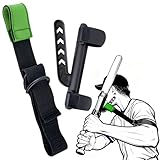 Fycitdu Baseball Swing Trainer Aid - Batting Practice Equipment - Improve Batting and Hitting, Build Muscle Memory & Get Instant Feedback