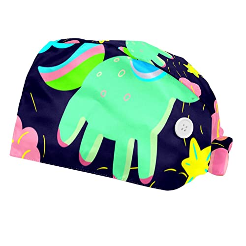 Casquette licorne arc-en-ciel pour égayer vos journées au laboratoire ou en cuisine