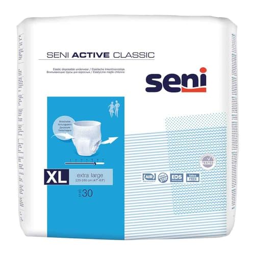 SENI Active Classic Inkontinenzslip Einmal XL 30 St