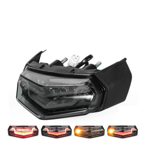 Señal giro intermitente integrada en luz trasera LED para Yamaha Tenere 700 XTZ700 4