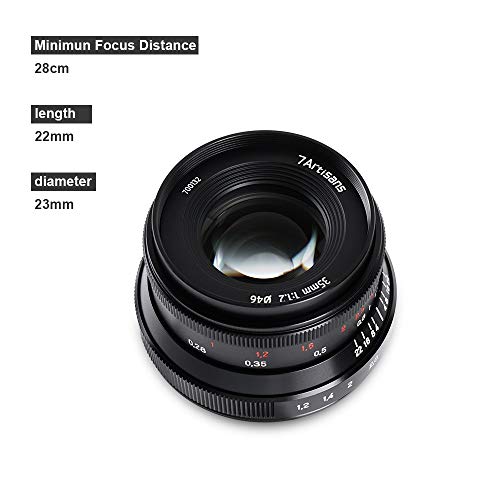 Objetivo Manual 35mm F1.2 II V2 para Fujifilm X Mount - Fernando Cortés