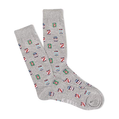 Image of K. Bell Socks womens Retro Varsity Lettuce Crew