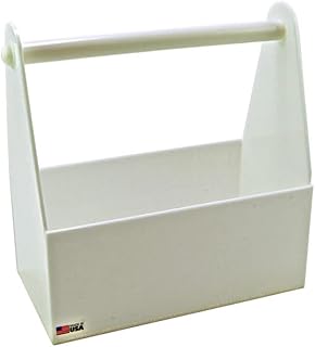 165024 HDPE Lab Safety Bottle Carrier With 1 Inner Compartment, 13.75" Length x 6.75" Width x 6" Height
