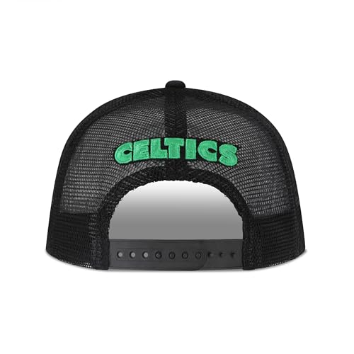 Image of Ultra Game Men's NBA Official Snap Back All Around The World Trucker Baseball Cap Hat