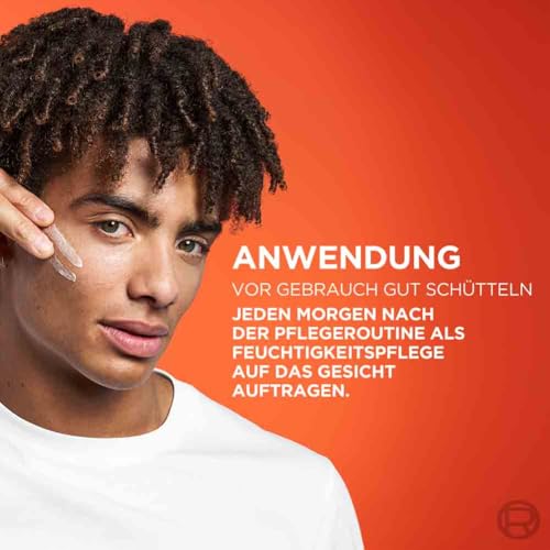 L'Oréal Men Expert UV Sonnenschutz LSF 50 für Männer, Invisible Fluid für das Gesicht gegen Sonnenstrahlen, Herren Sonnencreme SPF 50+ gegen Hautalterung mit Vitamin C, Hydra Energy, 1 x 50 ml 5