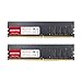 Price comparison product image DDR4 RAMGIGASTONE 16GB Kit (2x8GB) DDR4 3200MHz (2933MHz or 2666MHz) PC4-25600 (PC4-23400/21300) CL22 1.2V UDIMM 288 Pin Unbuffered Non ECC High Performance PC Desktop Memory Upgrade
