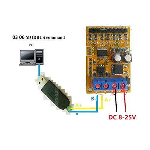 Image of 7 Channel Voltage Analog Collector with RS485 Modbus RTU Support for PLC Monitoring
