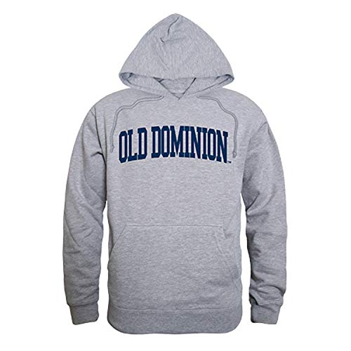 BHFC University Of Old Dominion ODU Monarchs Pullover Hoodie College Sweatshirt S M L XL 2XL (XL) Heather Gray