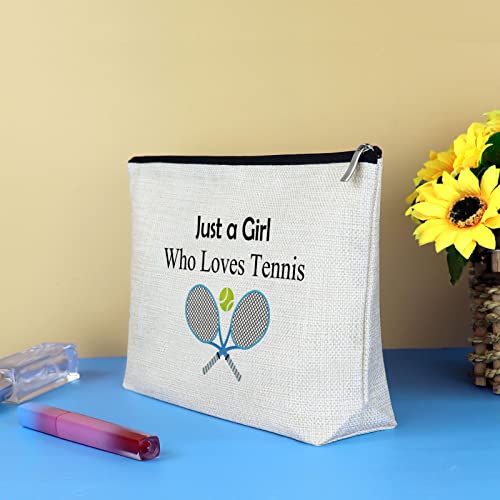 Tennis Gifts Makeup Bag For Women Tennis Lovers Gift Tennis Inspirational Gift Tennis Team Gift Idea Tennis Player Gifts Cosmetic Bag Birthday Graduation Gift For Tennis Lovers Friends Sister #TOP5
