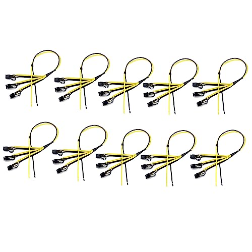 Câble d'alimentation 8 broches séparateur 1 à 3 GPU 12AWG 18AWG lot de 10