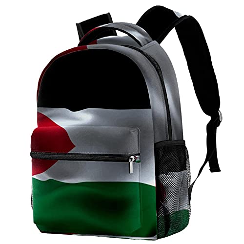 Sac à dos campus drapeau ondulé pour les cours et les sorties de week-end