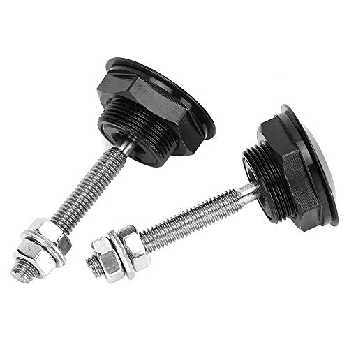 Capucha de bloqueo de capó Qiilu, 2 uds., Aleación de aluminio + pasador de capó universal de hierro, cierre de capó, botón pulsador de liberación rápida, cierre de clip(32mm)