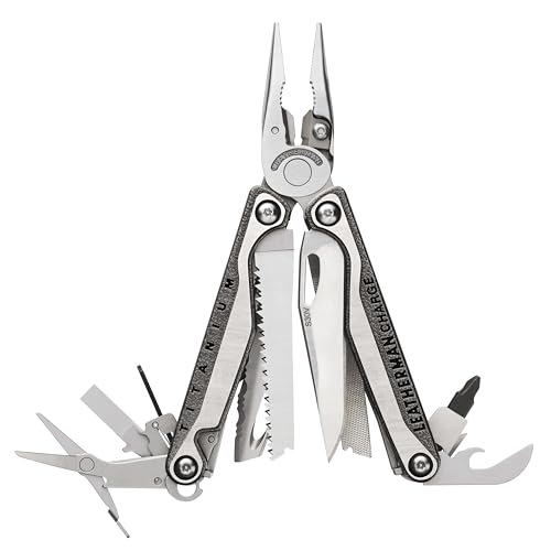 Leatherman Charge+ Multi-Tool - 19 feststellbare Werkzeuge für Camping und zum Angeln - Edelstahl...