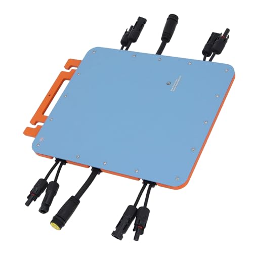 Image of Yunseity Solar Micro Inverter 2000W Single Phase Kit, WiF Control, Meter, Maximum Power Point Tracking, Aluminum Alloy, IP66 Water Proof, 22V-48V MPPT (US Plug 120V)