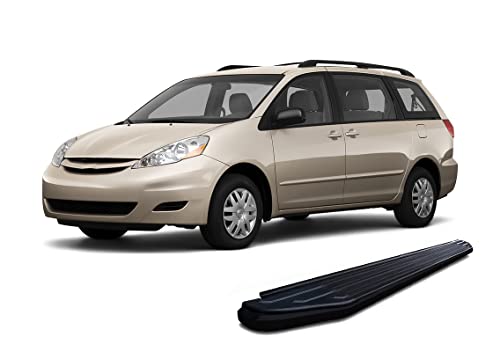 Estribos Running Boards Black Horse para Toyota Sienna miniatura 2