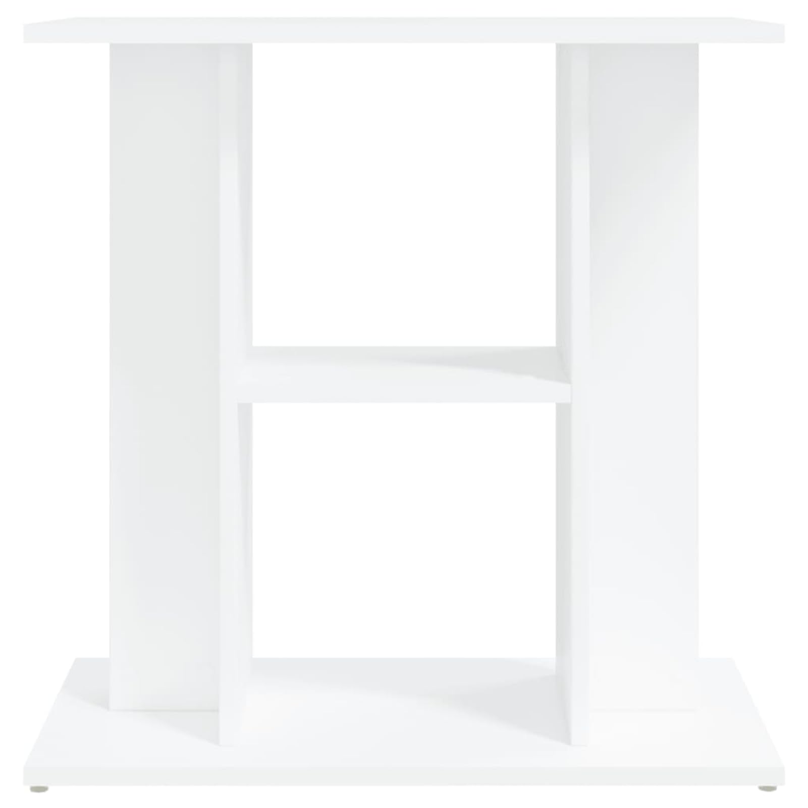 Rantry Aquariumständer Aquarien Schrank Aquarium Unterschrank mit viel Stauraum, Aquarium Tisch mit Stabiler Oberplatte, für Sicheren Stand Weiß 60x30x60 cm Holzwerkstoff